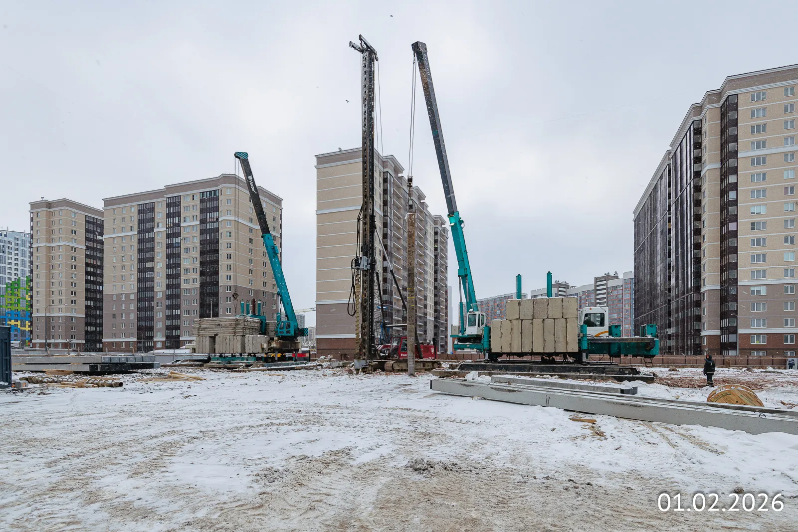 ОРО от Аквилон ход строительства