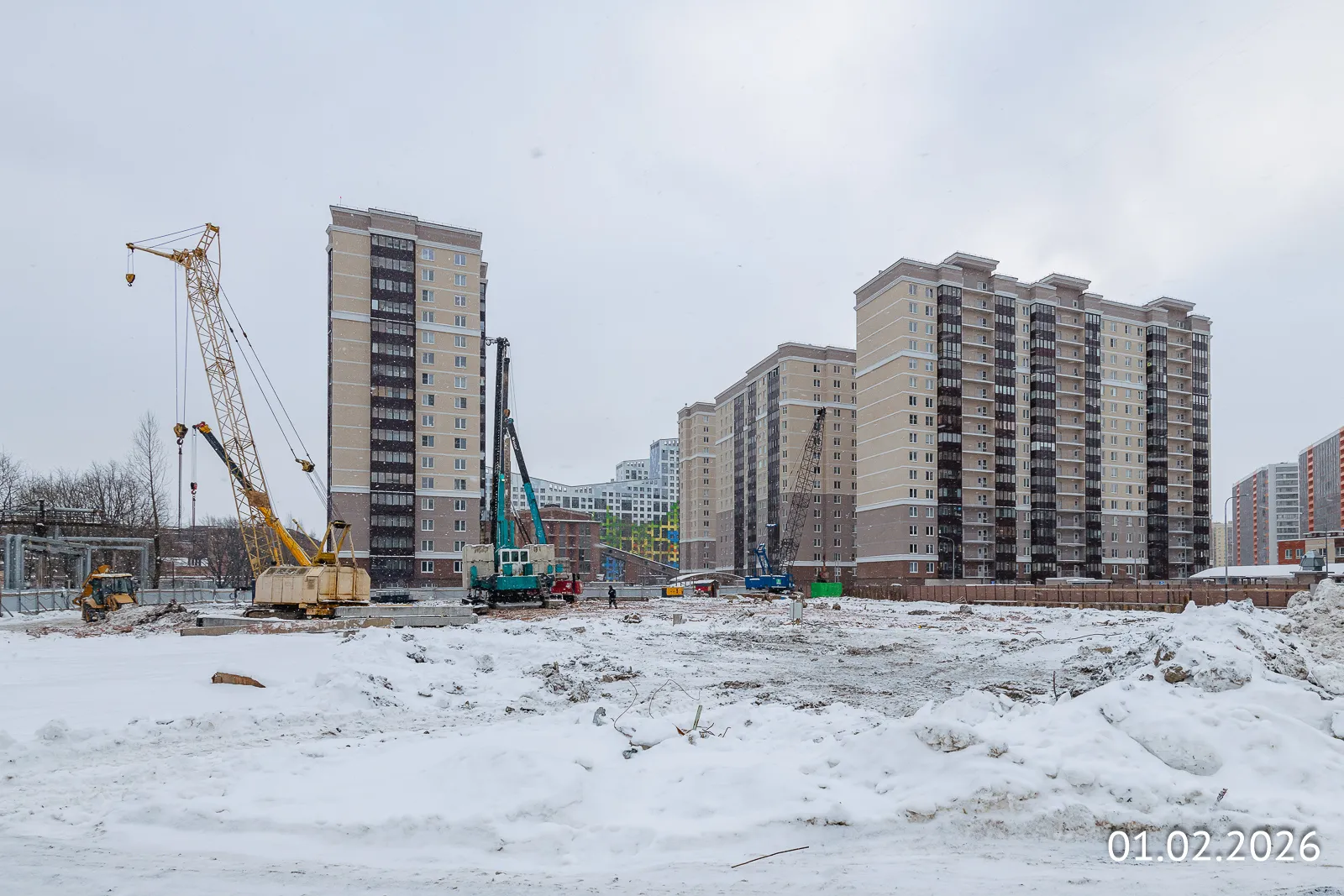 ОРО от Аквилон ход строительства