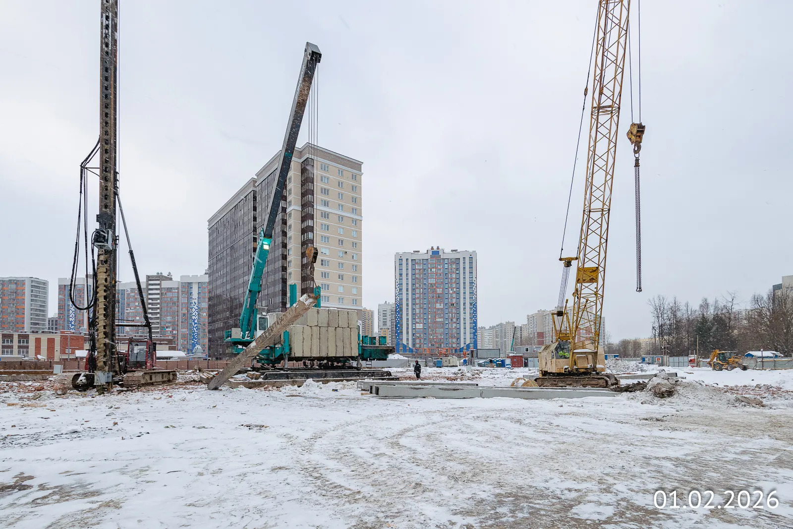 ОРО от Аквилон ход строительства