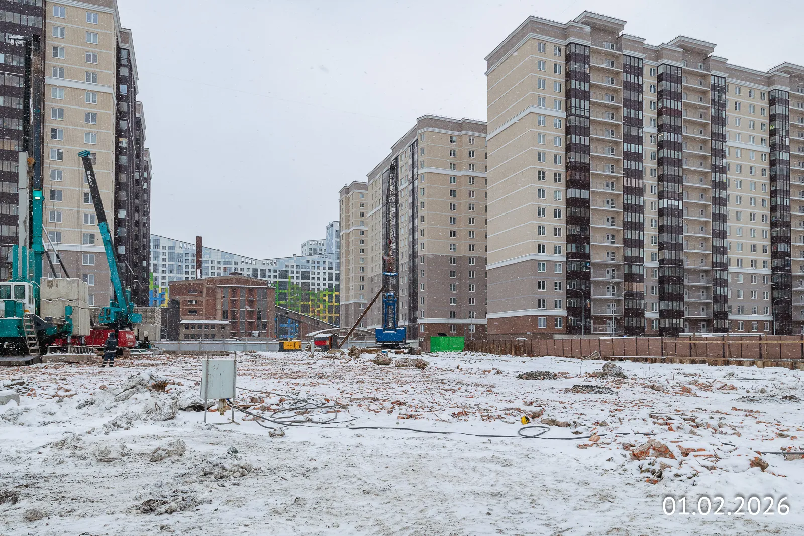 ОРО от Аквилон ход строительства