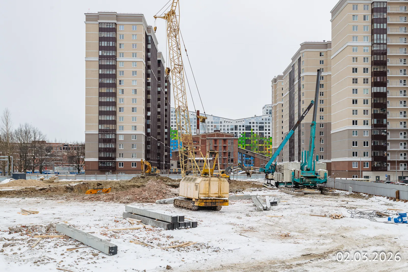 ОРО от Аквилон ход строительства