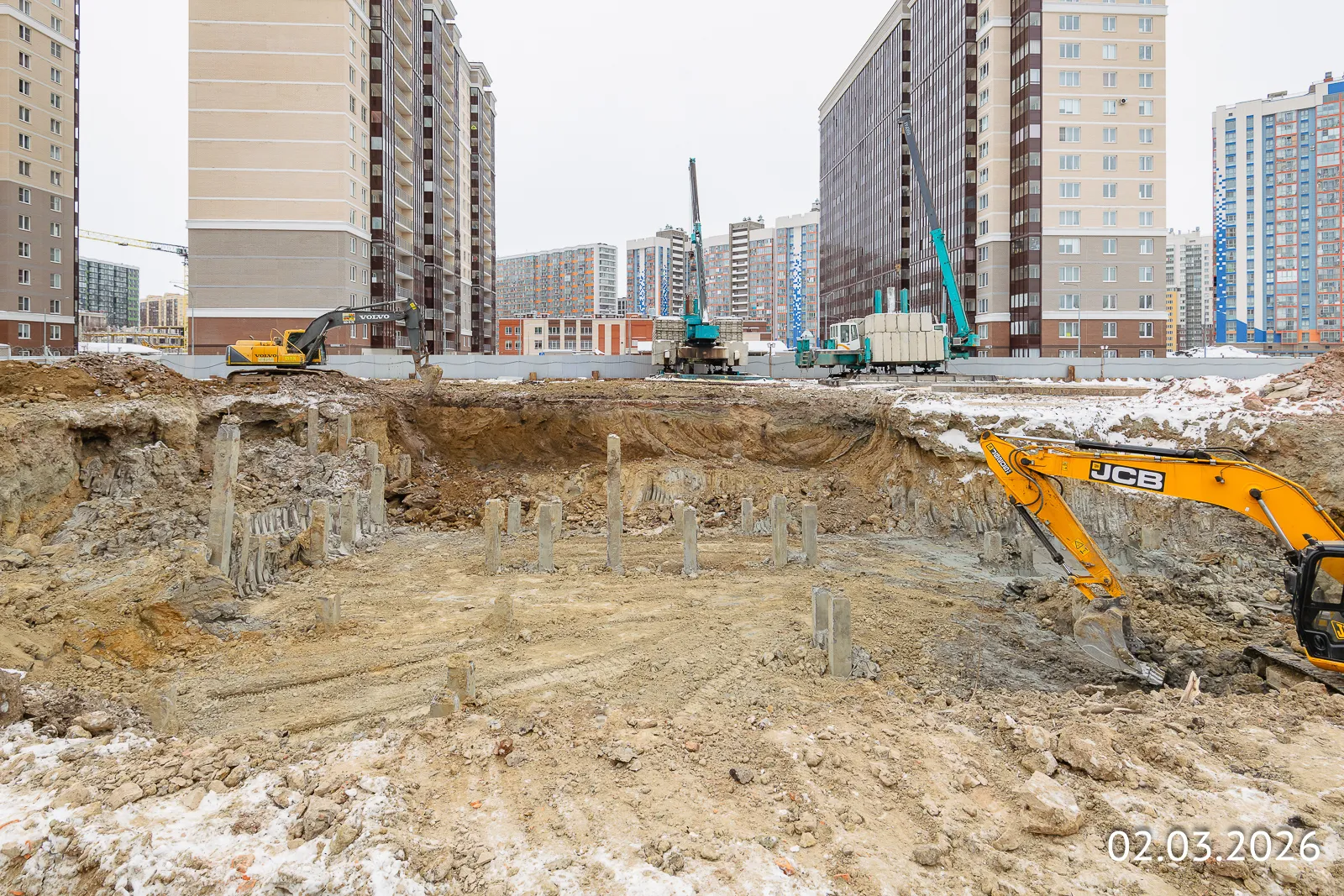 ОРО от Аквилон ход строительства