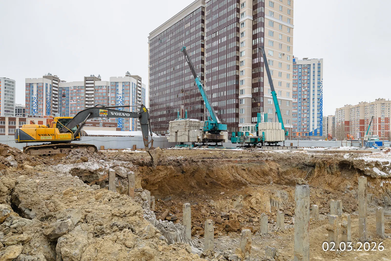 ОРО от Аквилон ход строительства