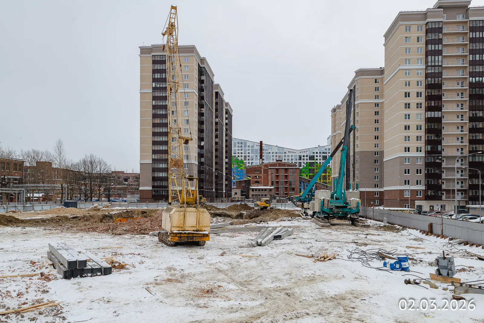 ОРО от Аквилон ход строительства