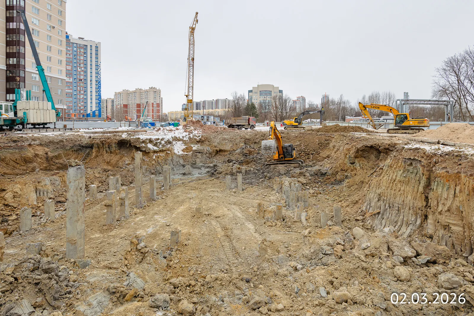 ОРО от Аквилон ход строительства