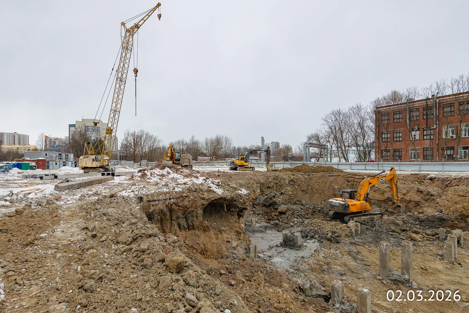 ОРО от Аквилон ход строительства