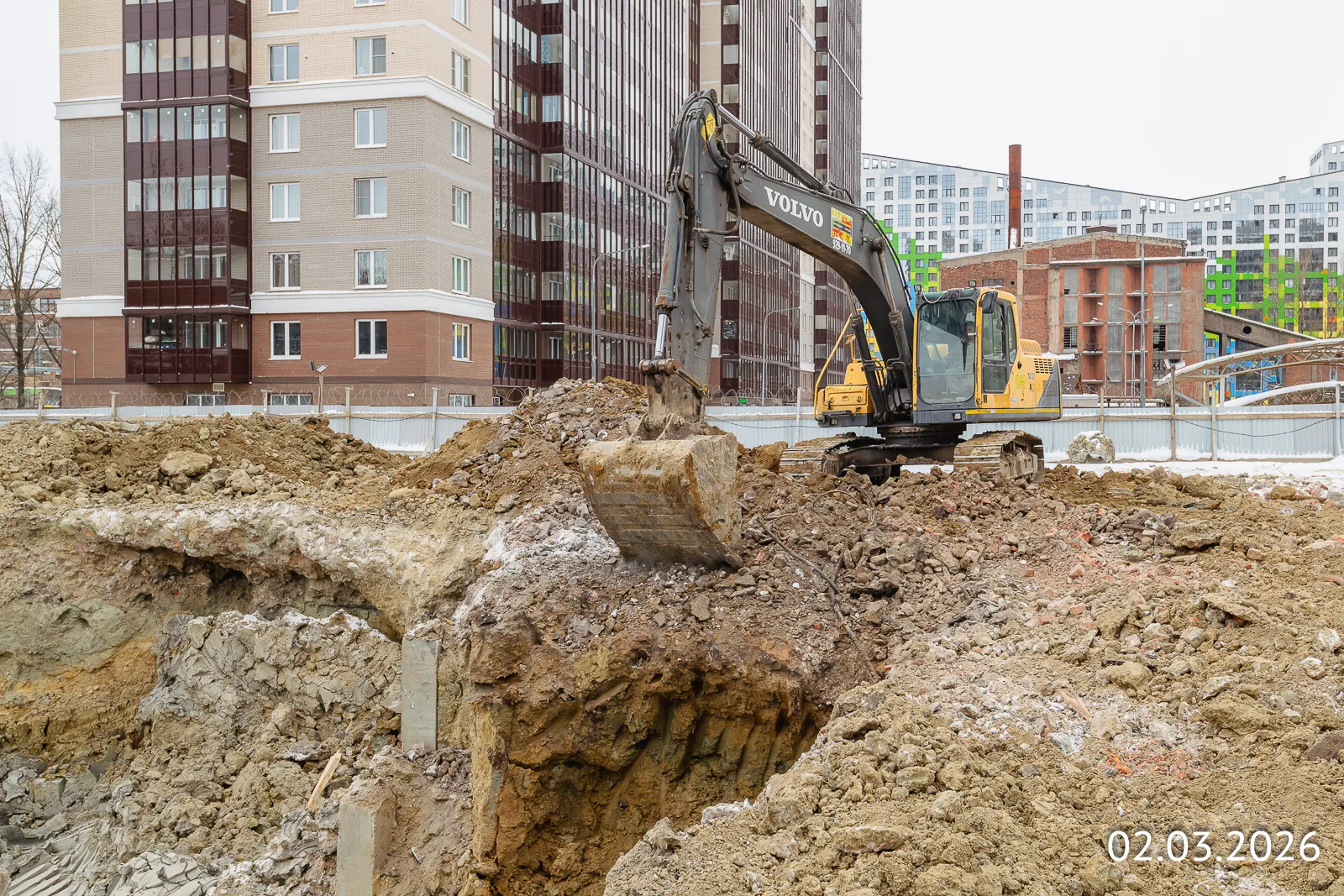 ОРО от Аквилон ход строительства