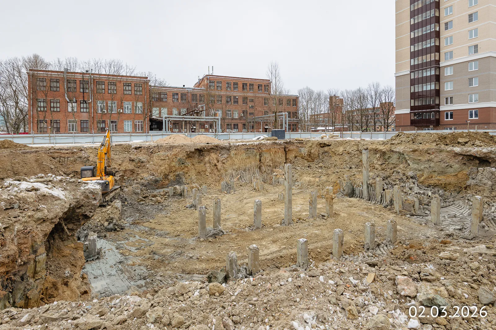 ОРО от Аквилон ход строительства