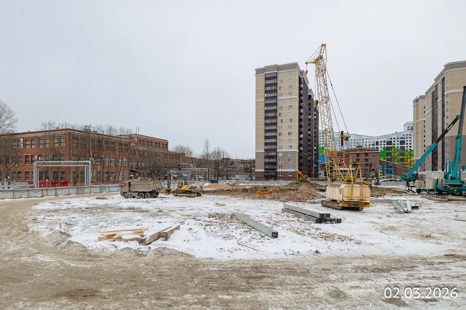 ОРО от Аквилон ход строительства