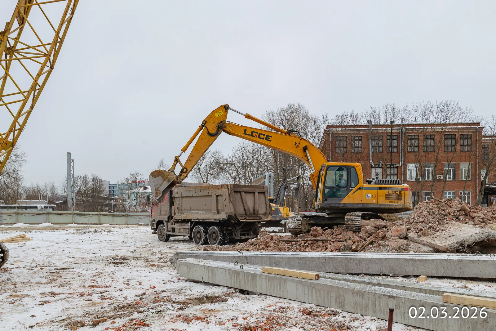 ОРО от Аквилон ход строительства