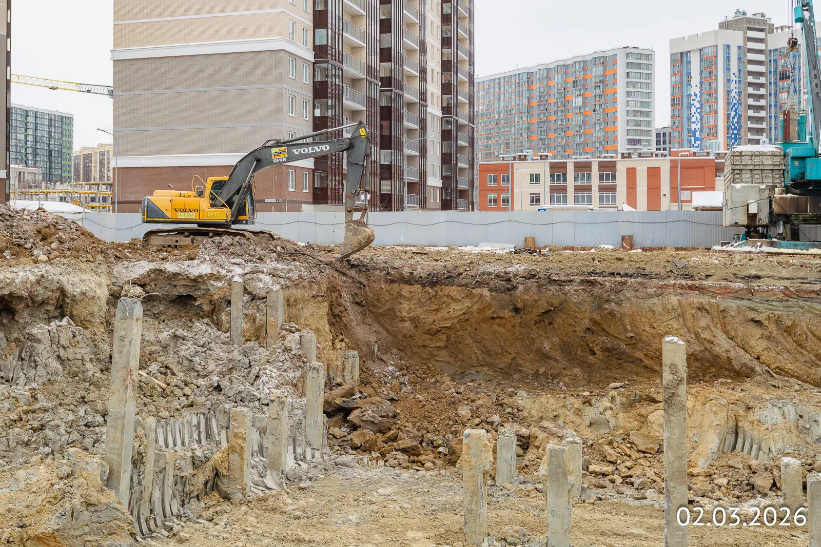 ОРО от Аквилон ход строительства