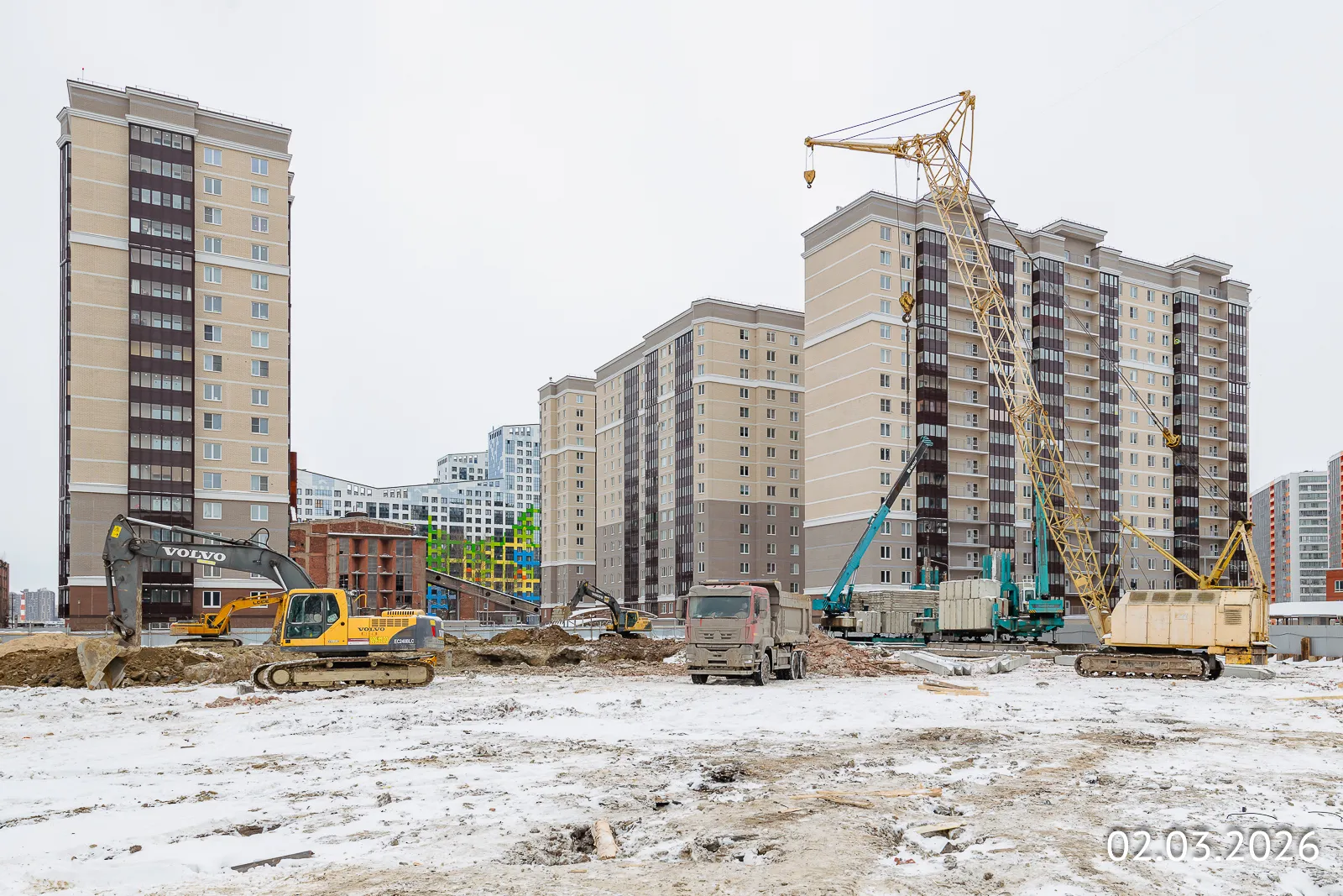 ОРО от Аквилон ход строительства