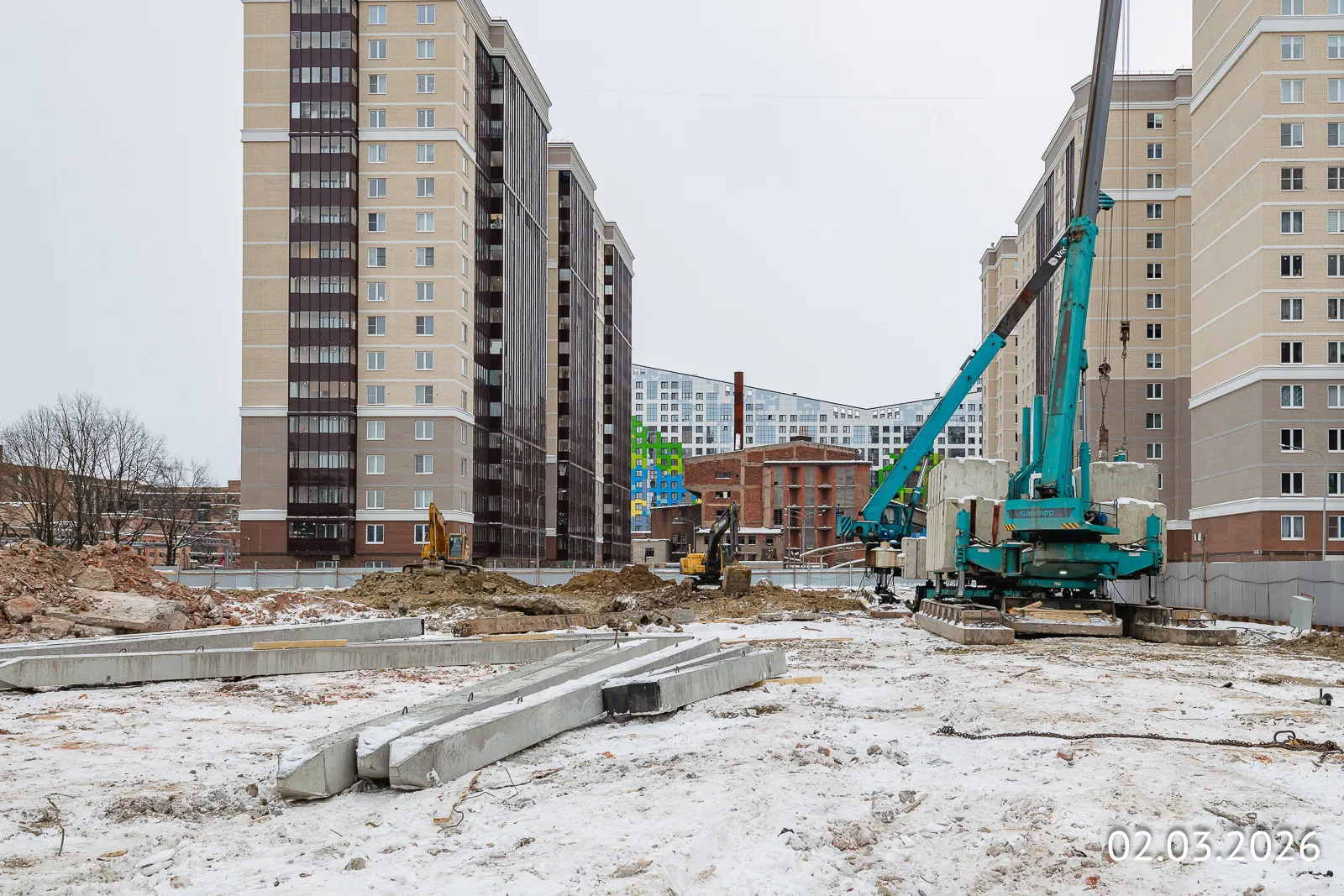 ОРО от Аквилон ход строительства