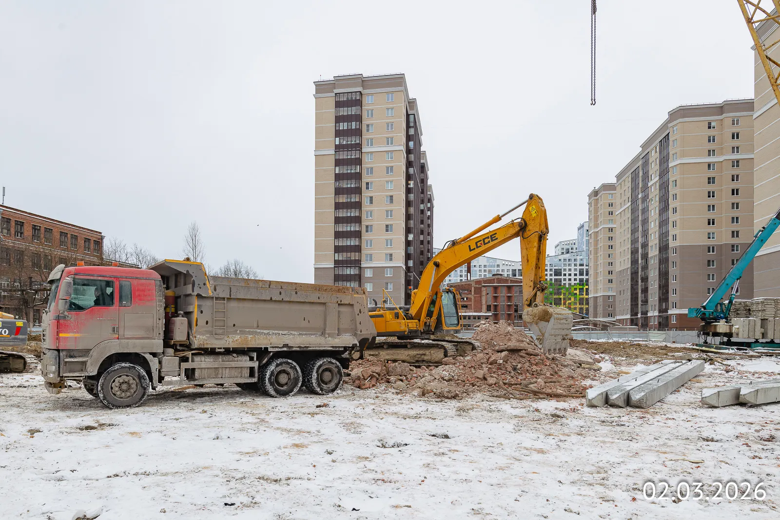 ОРО от Аквилон ход строительства