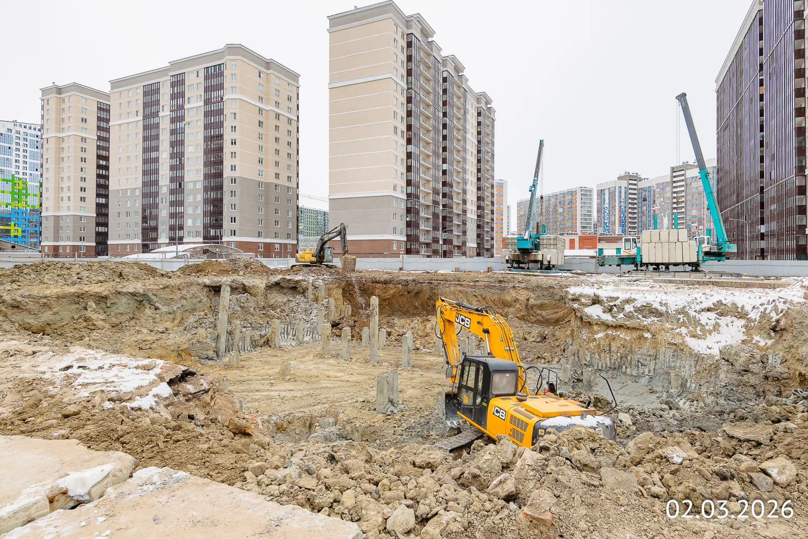 ОРО от Аквилон ход строительства