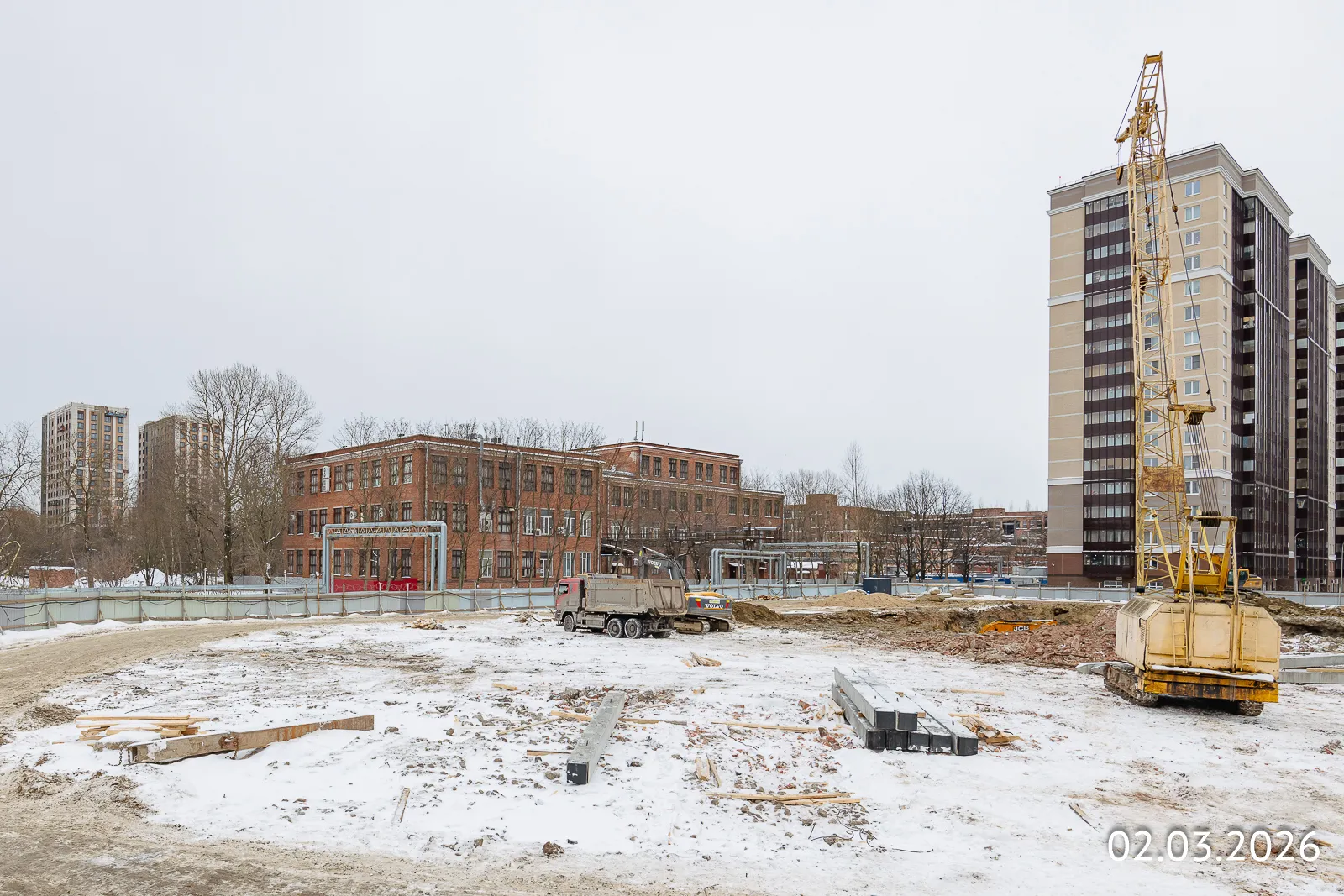 ОРО от Аквилон ход строительства