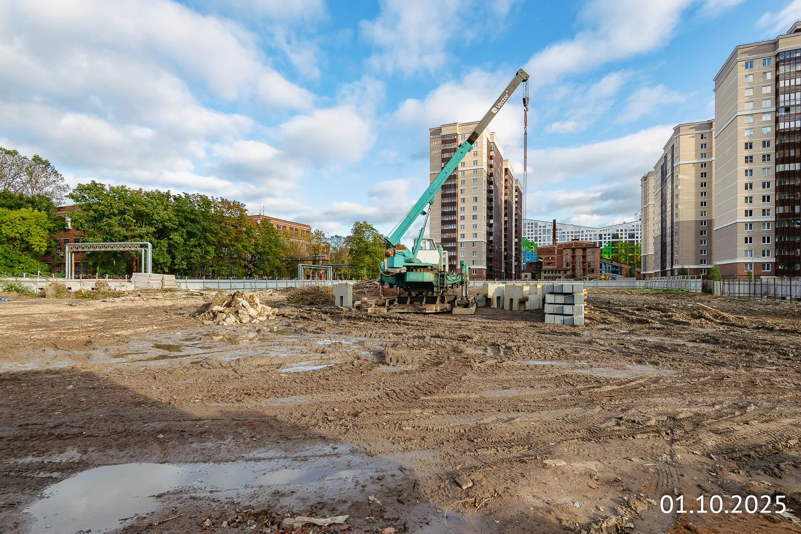 ОРО от Аквилон ход строительства