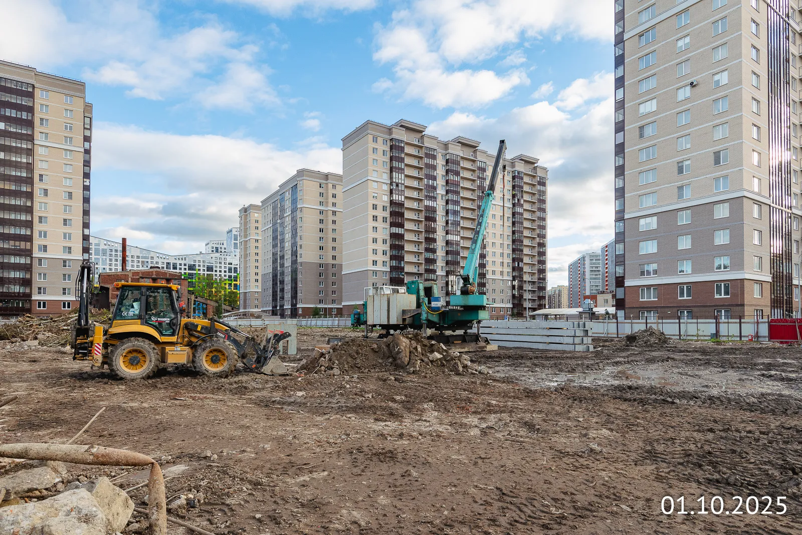 ОРО от Аквилон ход строительства