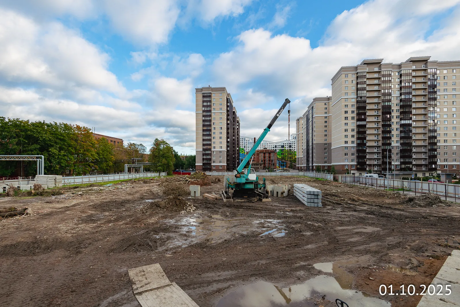 ОРО от Аквилон ход строительства