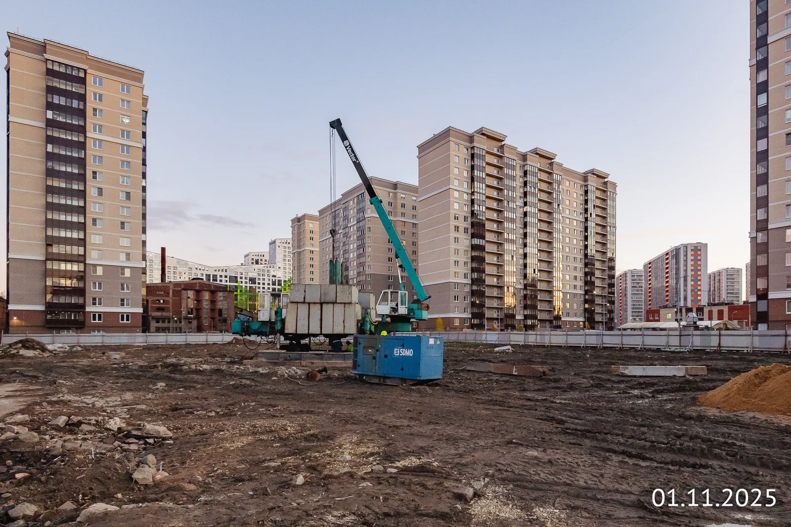 ОРО от Аквилон ход строительства