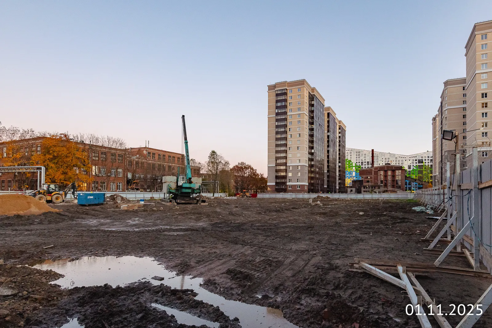 ОРО от Аквилон ход строительства