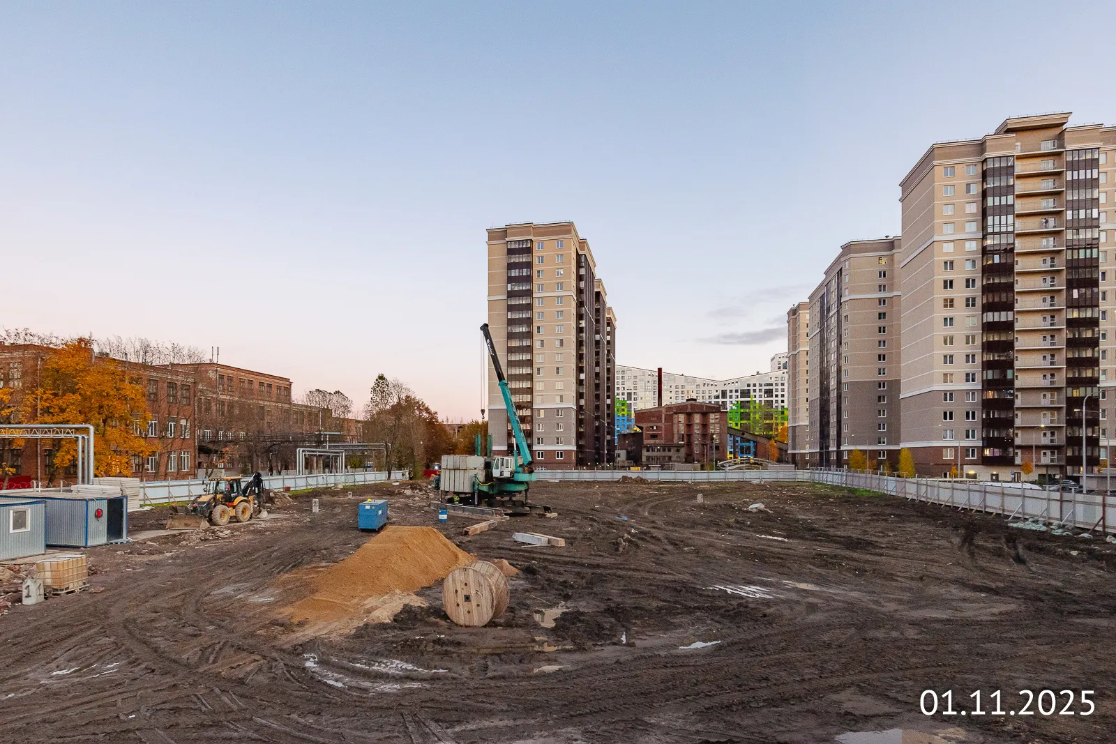 ОРО от Аквилон ход строительства