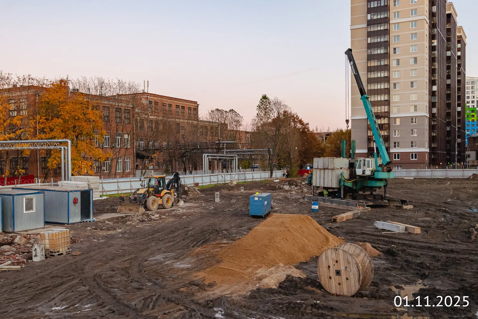 ОРО от Аквилон ход строительства