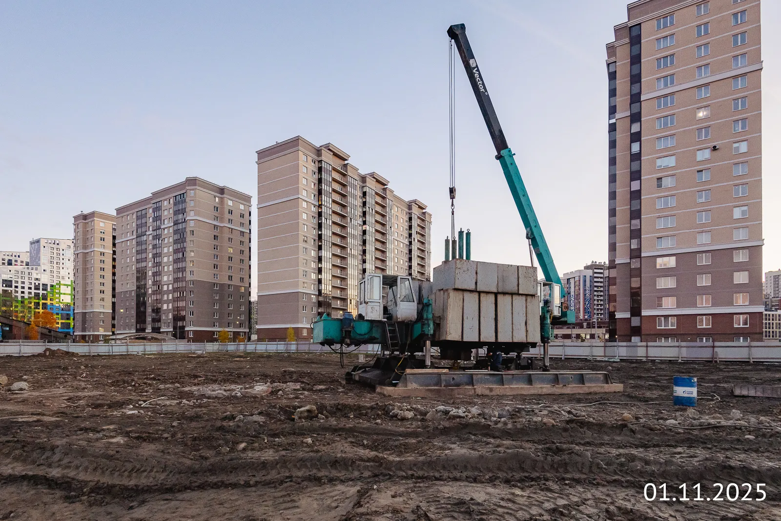 ОРО от Аквилон ход строительства