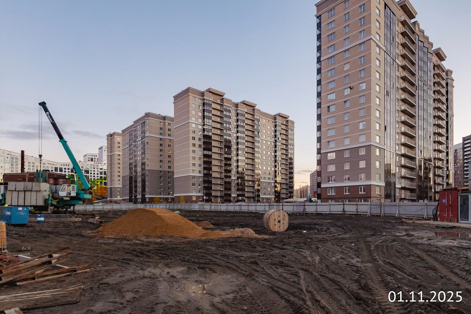 ОРО от Аквилон ход строительства