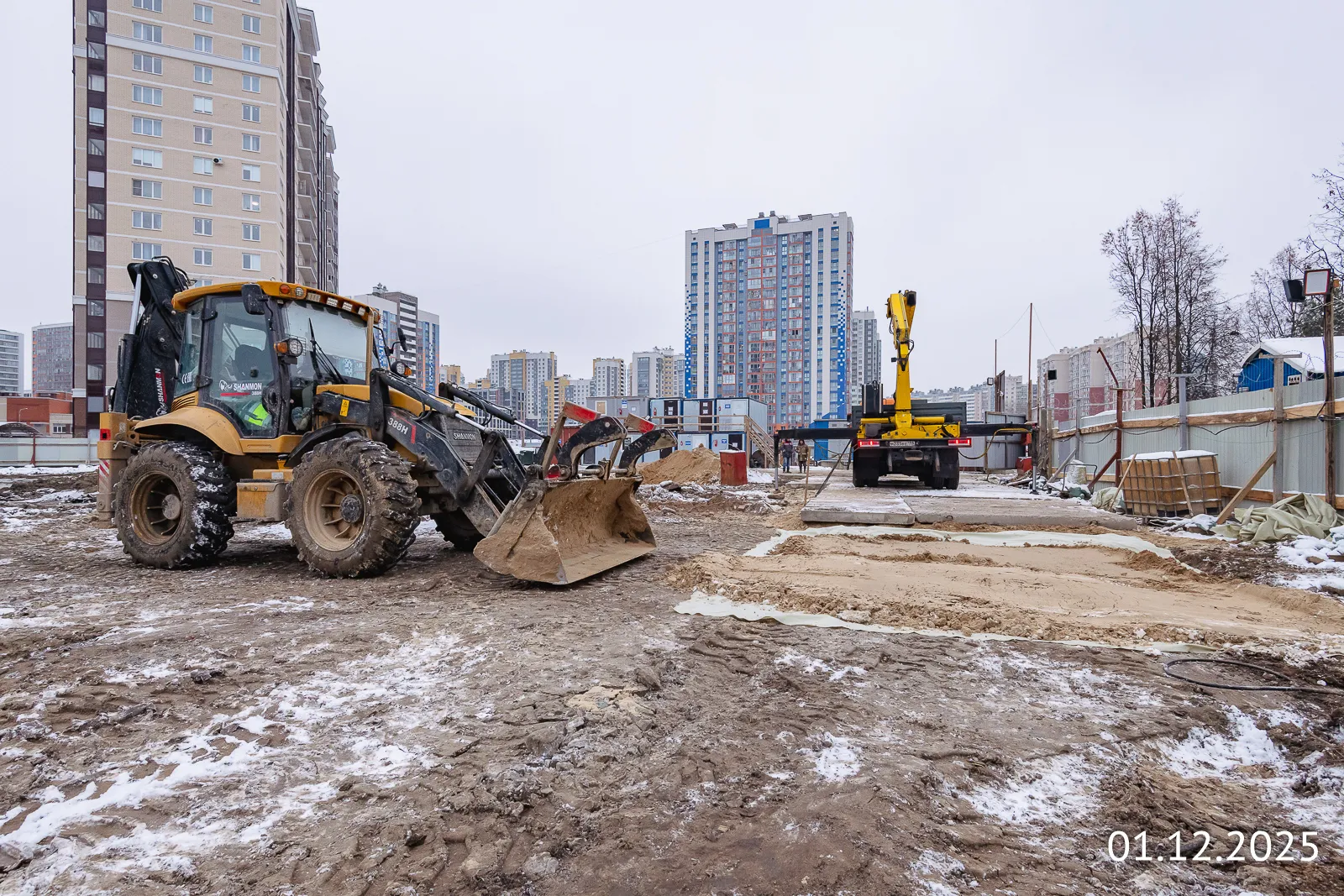 ОРО от Аквилон ход строительства