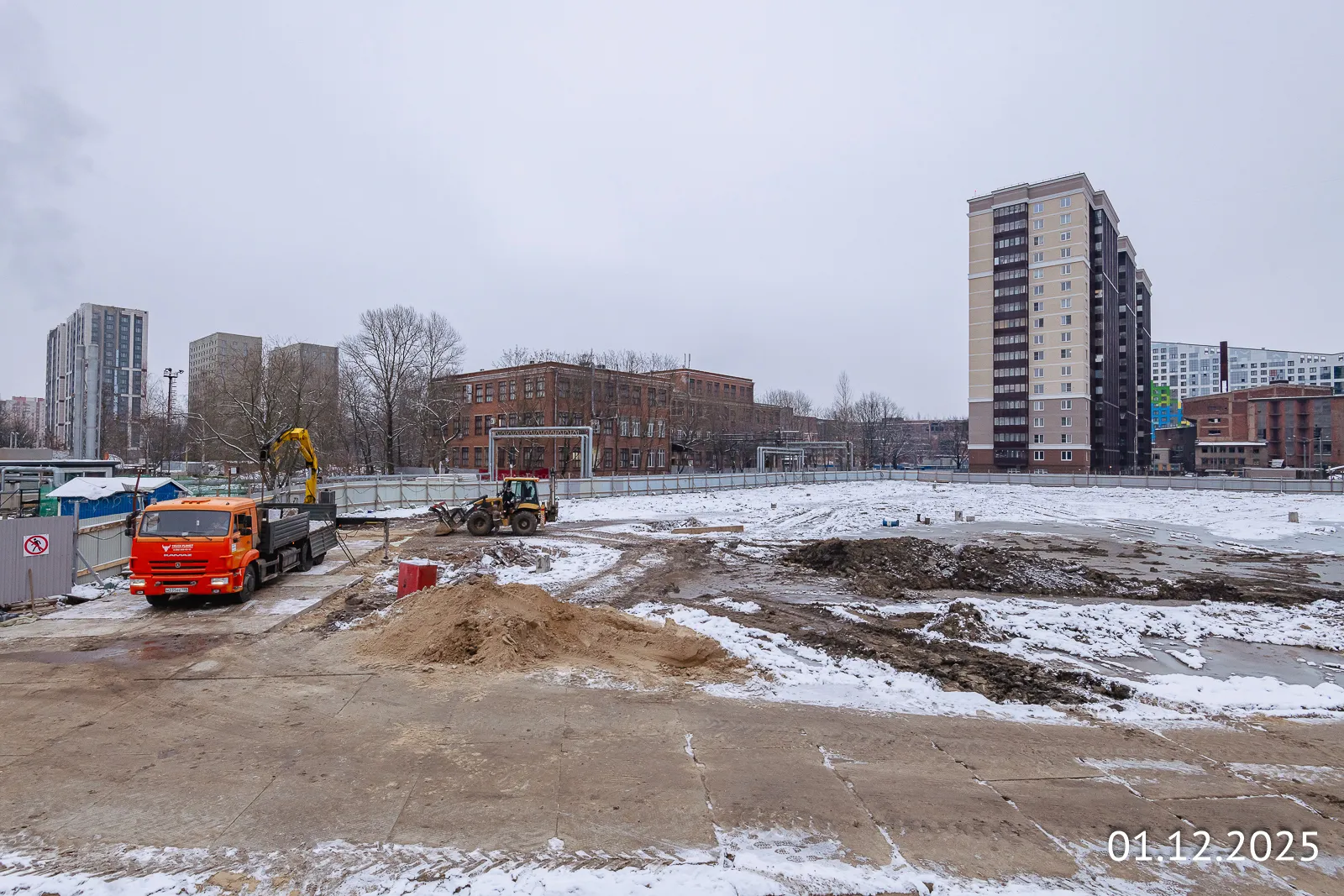 ОРО от Аквилон ход строительства