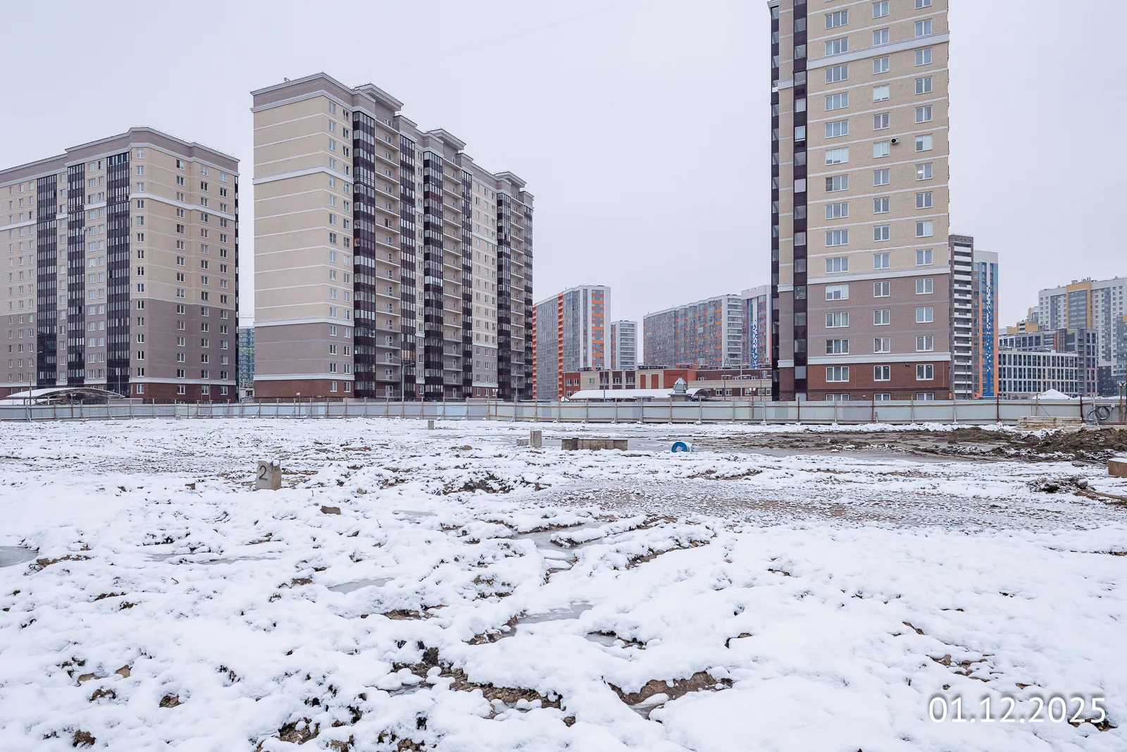 ОРО от Аквилон ход строительства