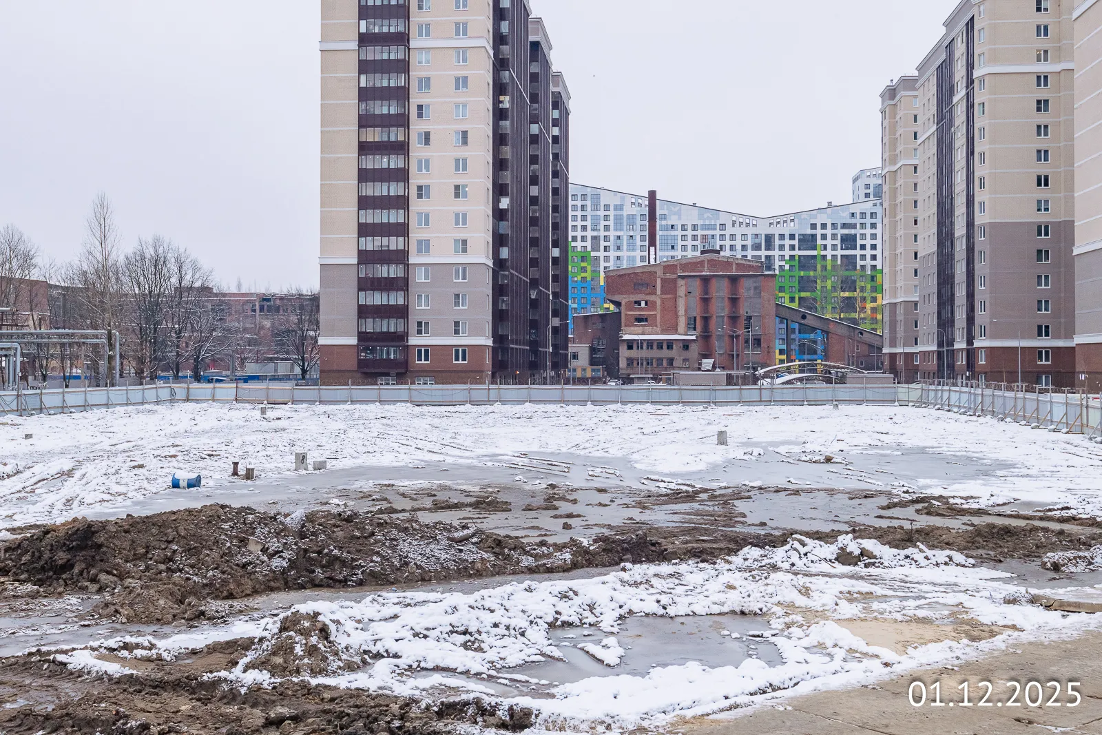 ОРО от Аквилон ход строительства