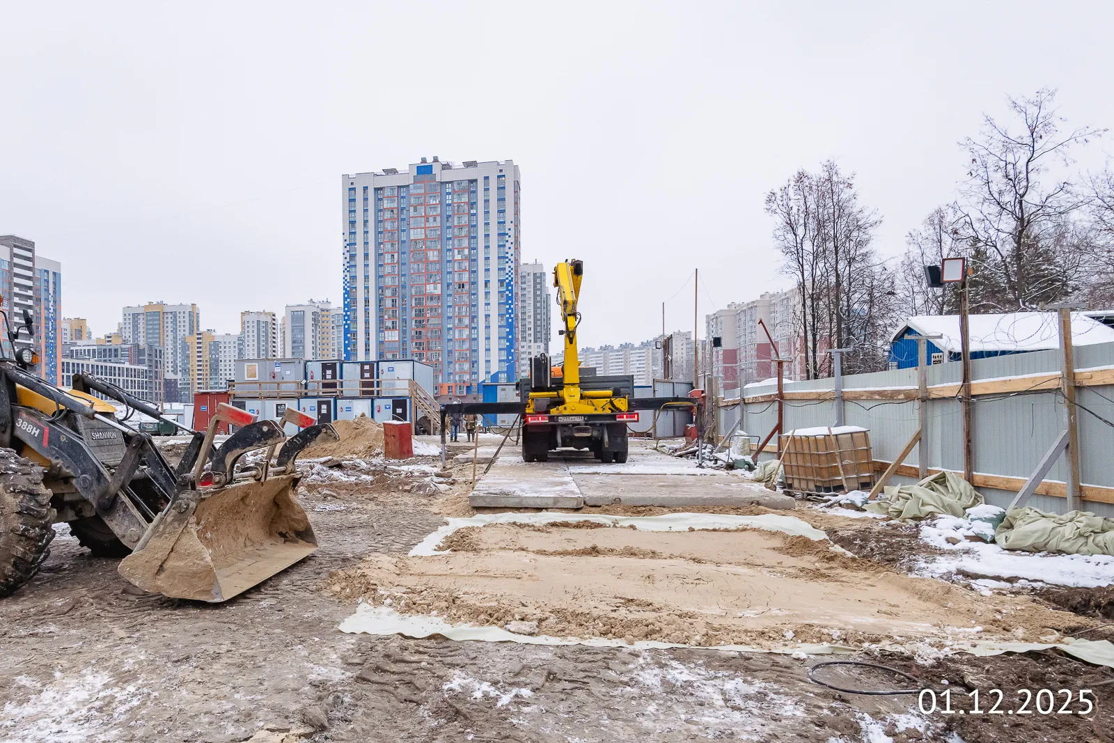 ОРО от Аквилон ход строительства