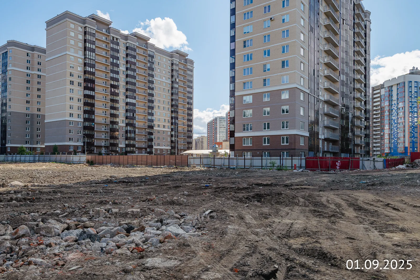 ОРО от Аквилон ход строительства