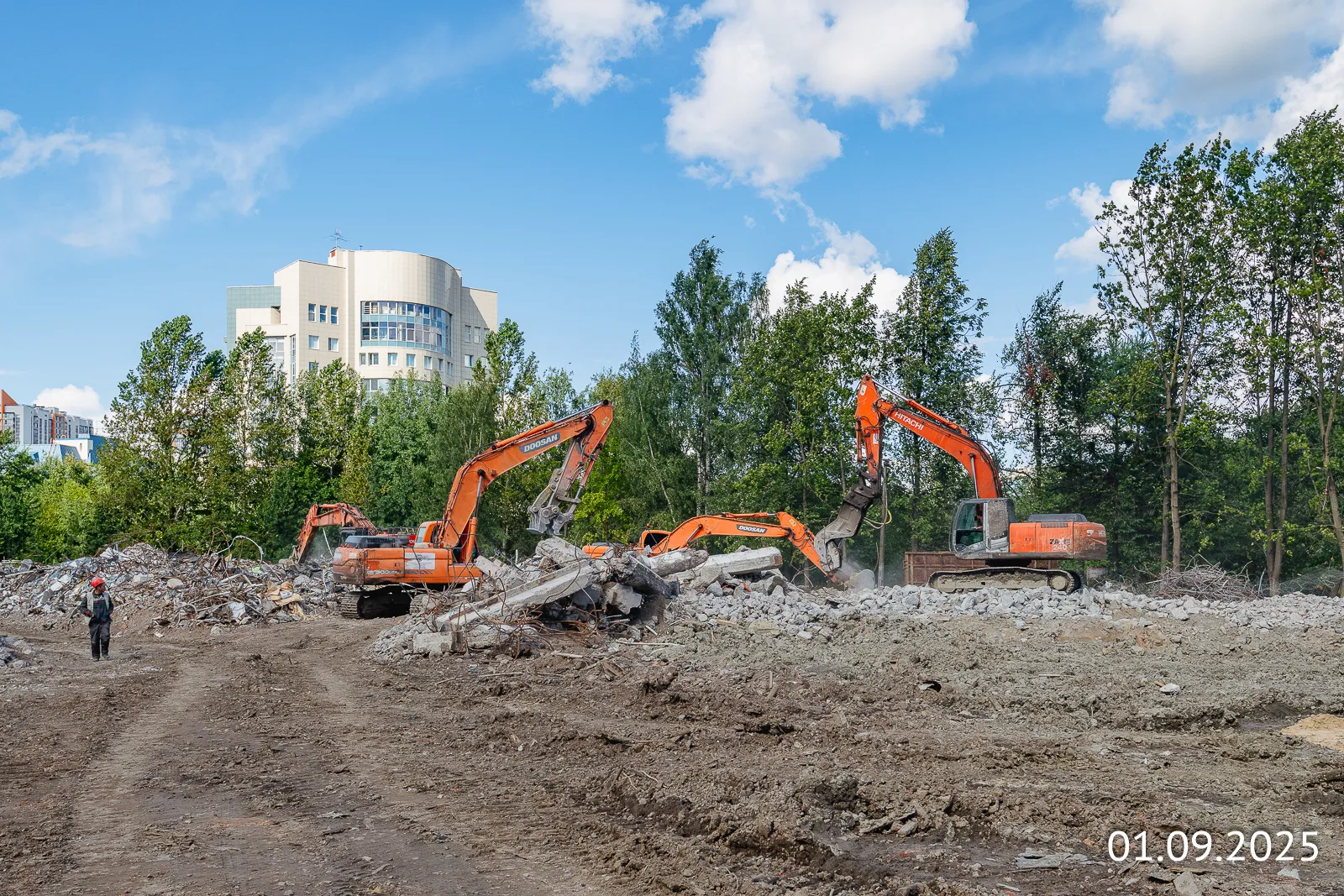 ОРО от Аквилон ход строительства