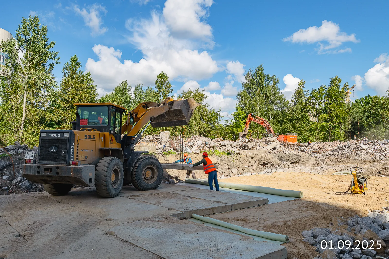 ОРО от Аквилон ход строительства