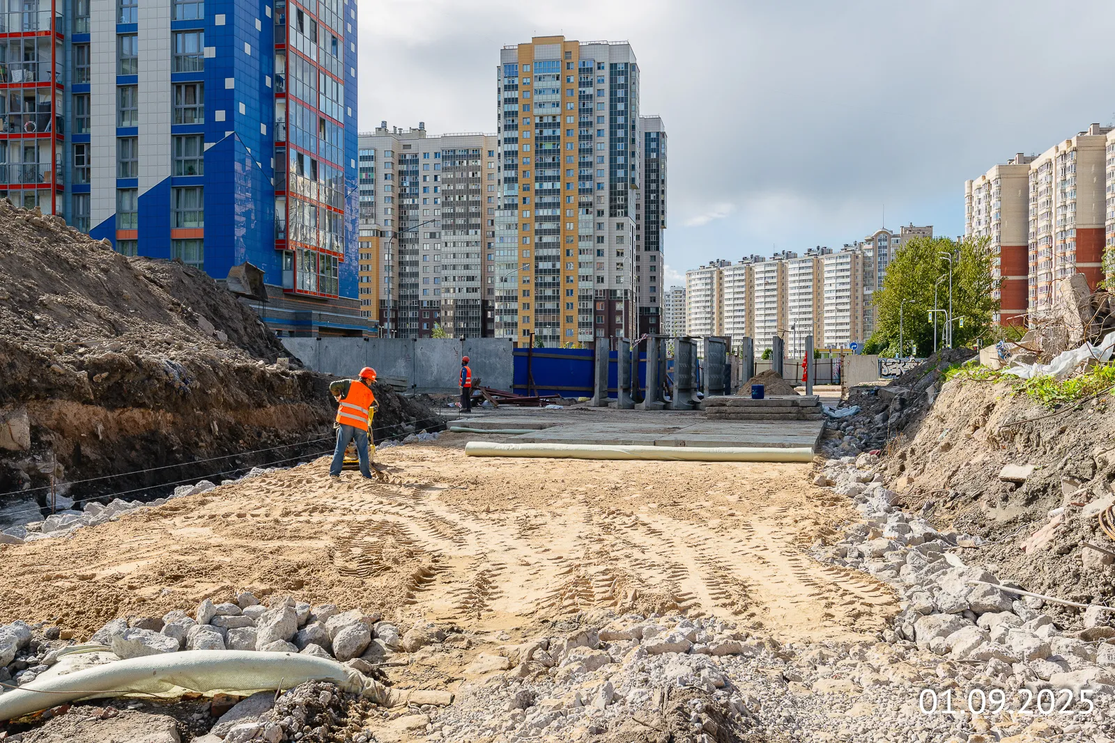 ОРО от Аквилон ход строительства