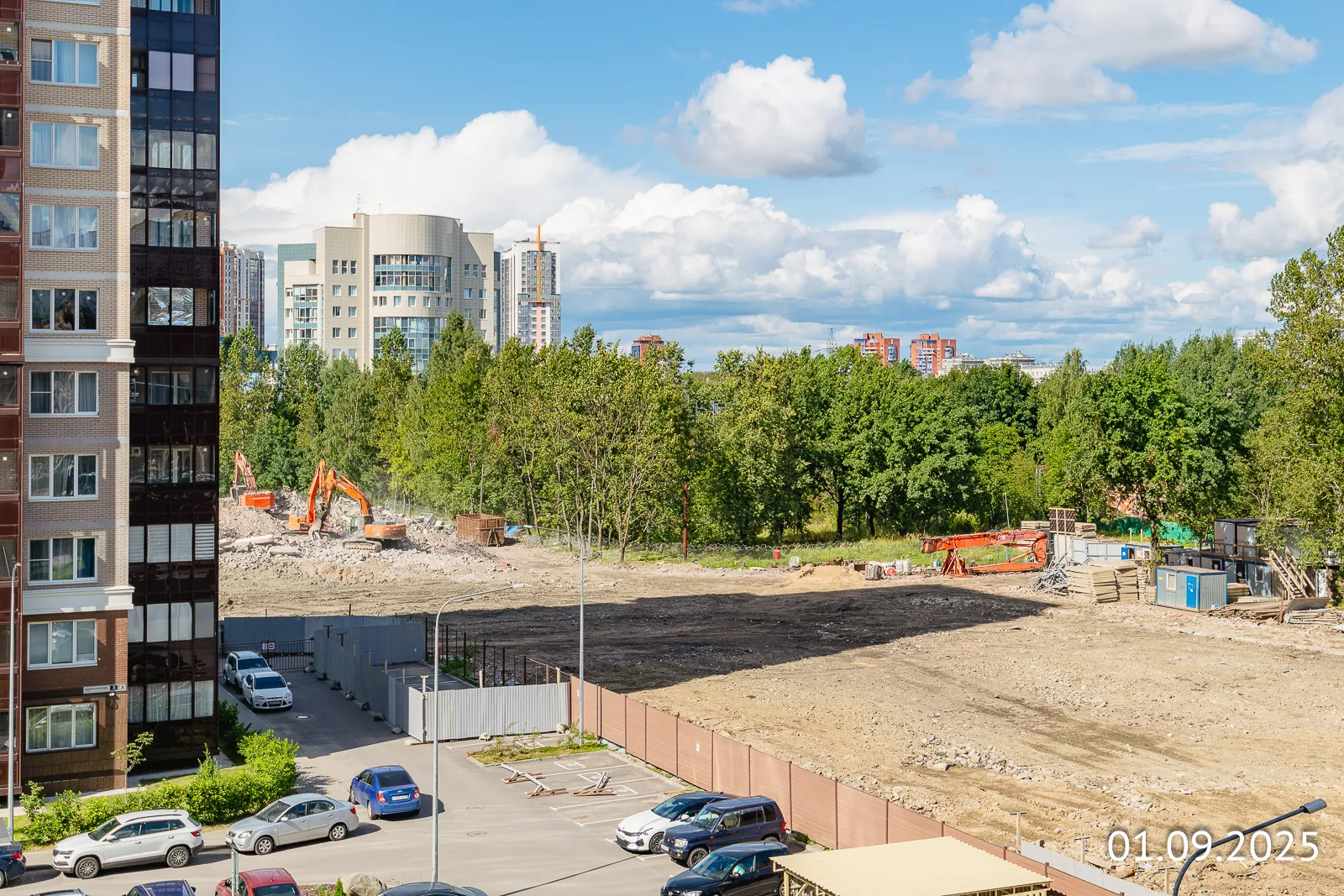 ОРО от Аквилон ход строительства