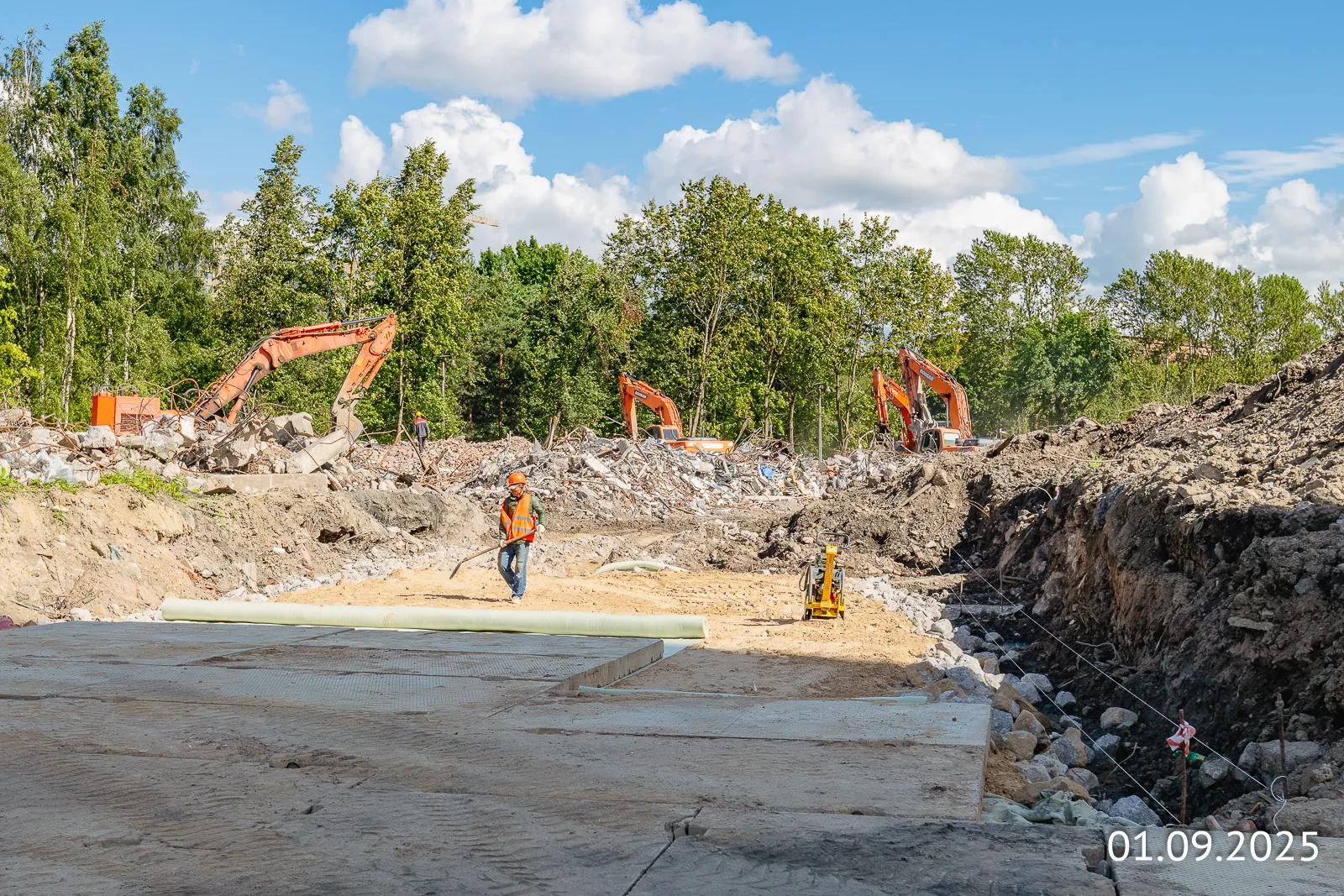ОРО от Аквилон ход строительства