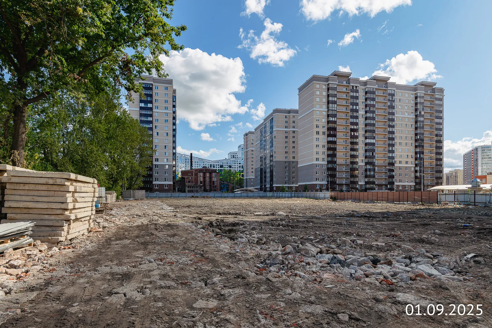 ОРО от Аквилон ход строительства