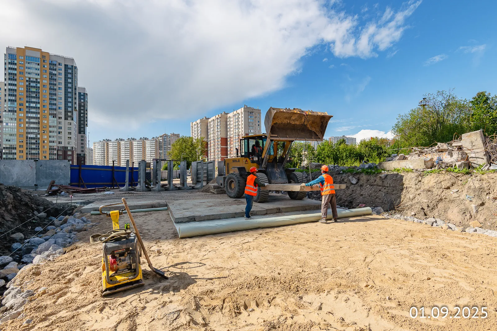 ОРО от Аквилон ход строительства