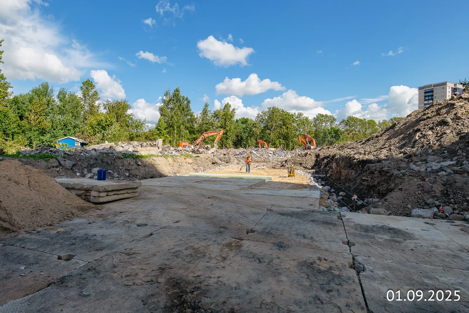 ОРО от Аквилон ход строительства