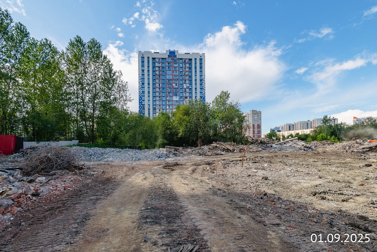 ОРО от Аквилон ход строительства