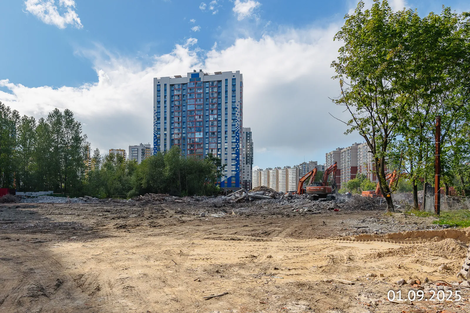 ОРО от Аквилон ход строительства