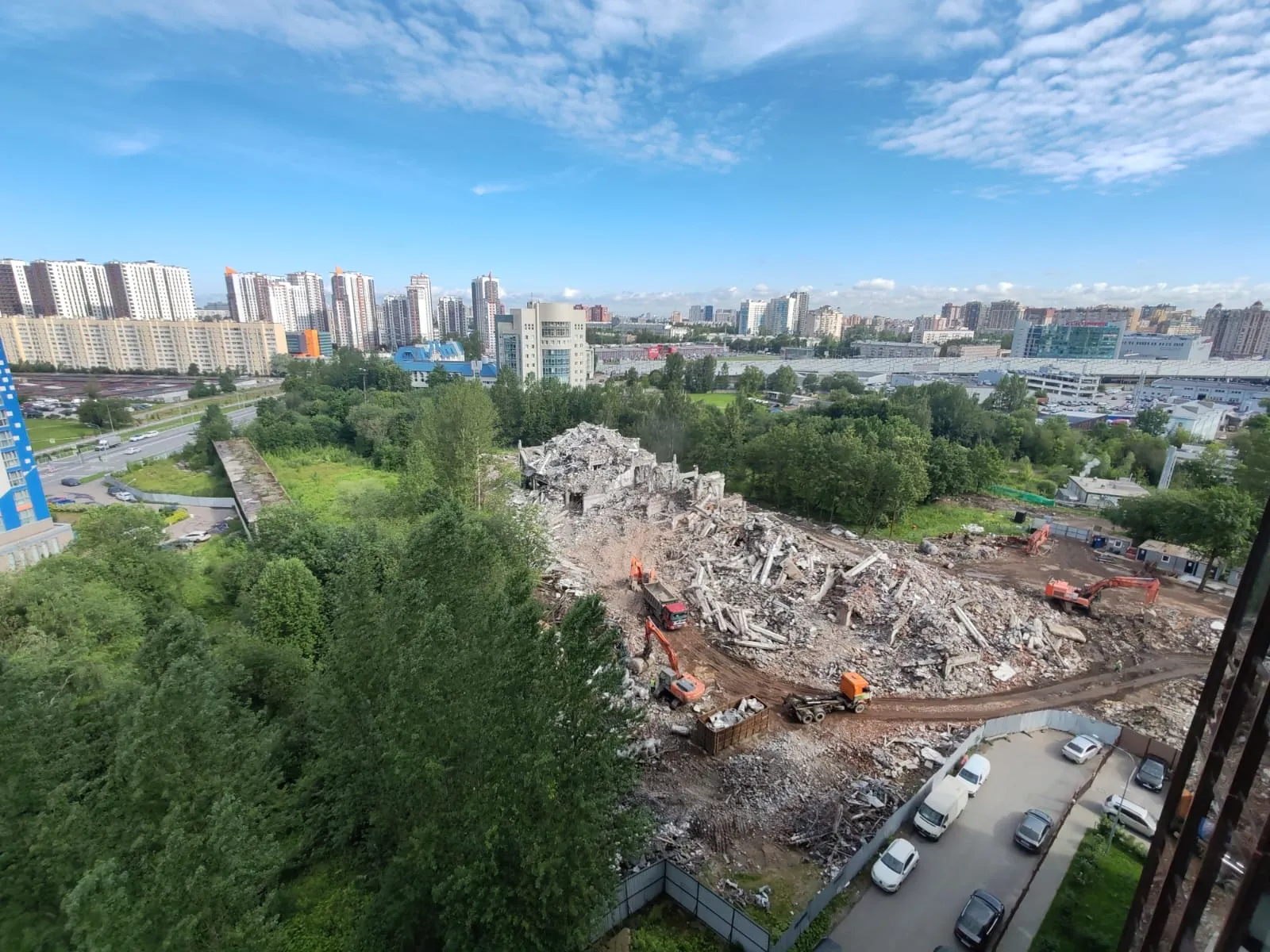 ОРО от Аквилон ход строительства