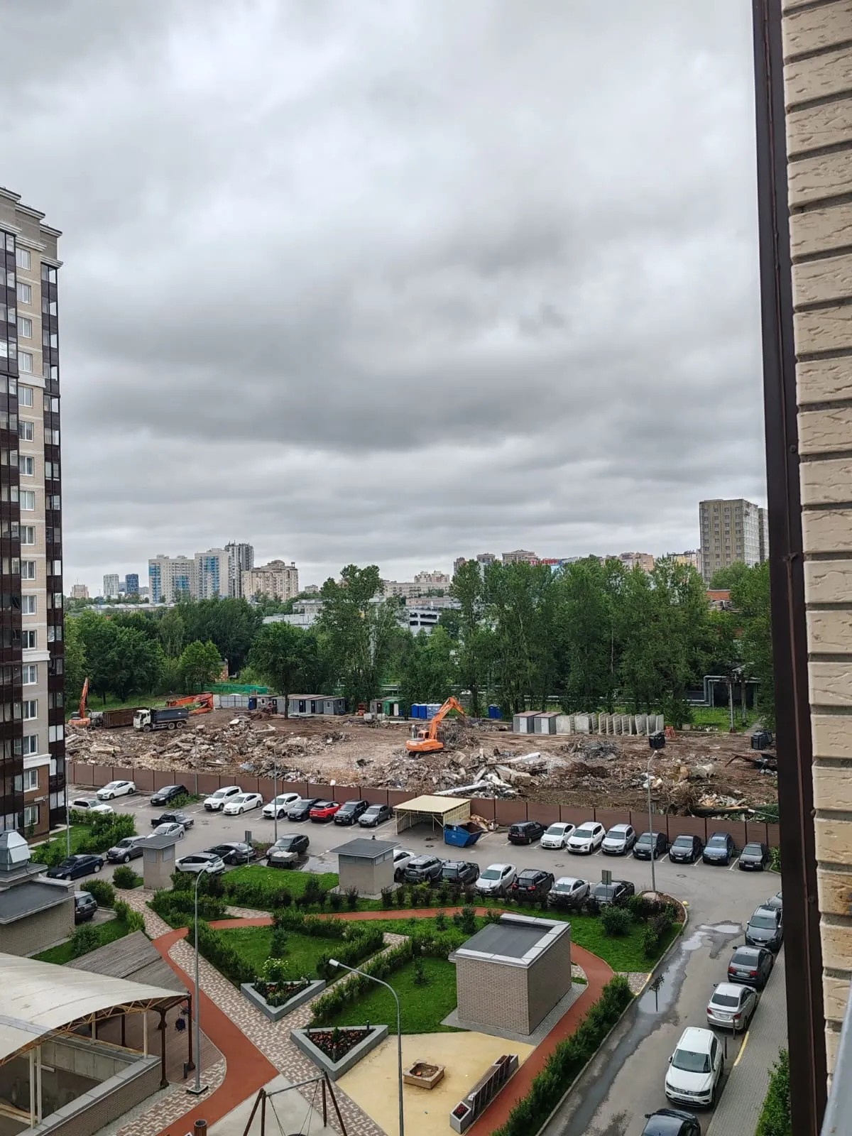 ОРО от Аквилон ход строительства