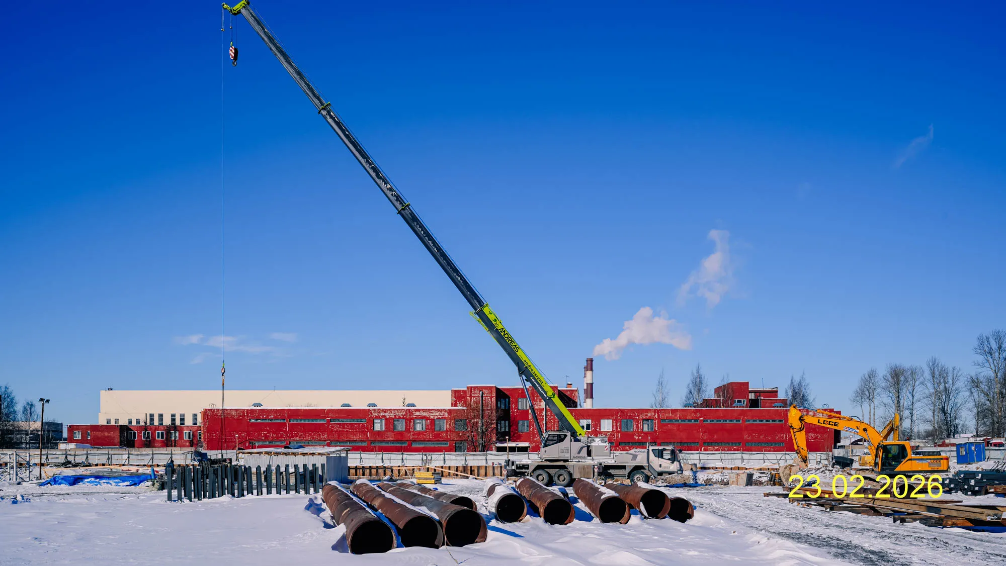 Гранат ход строительства