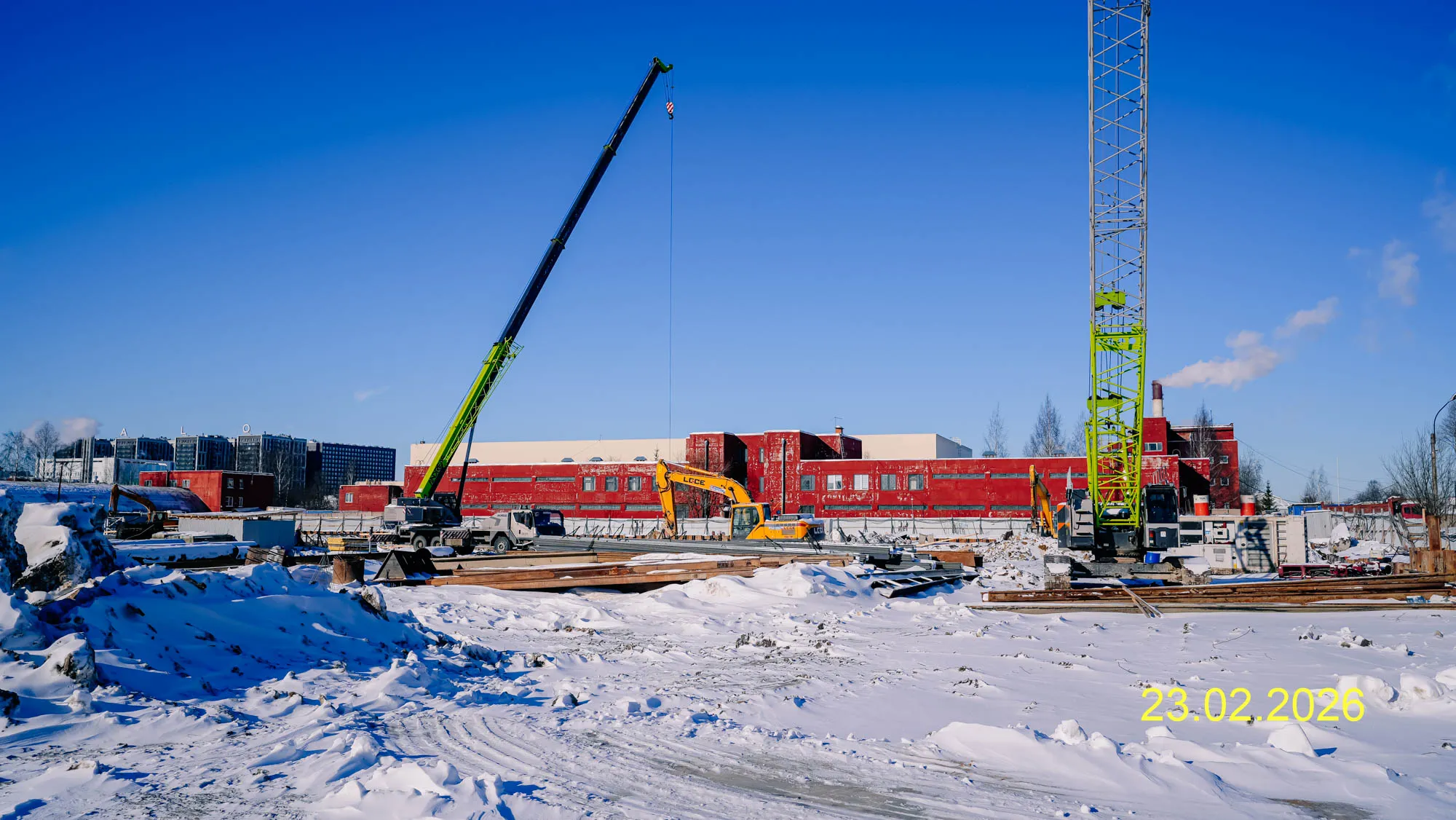 Гранат ход строительства