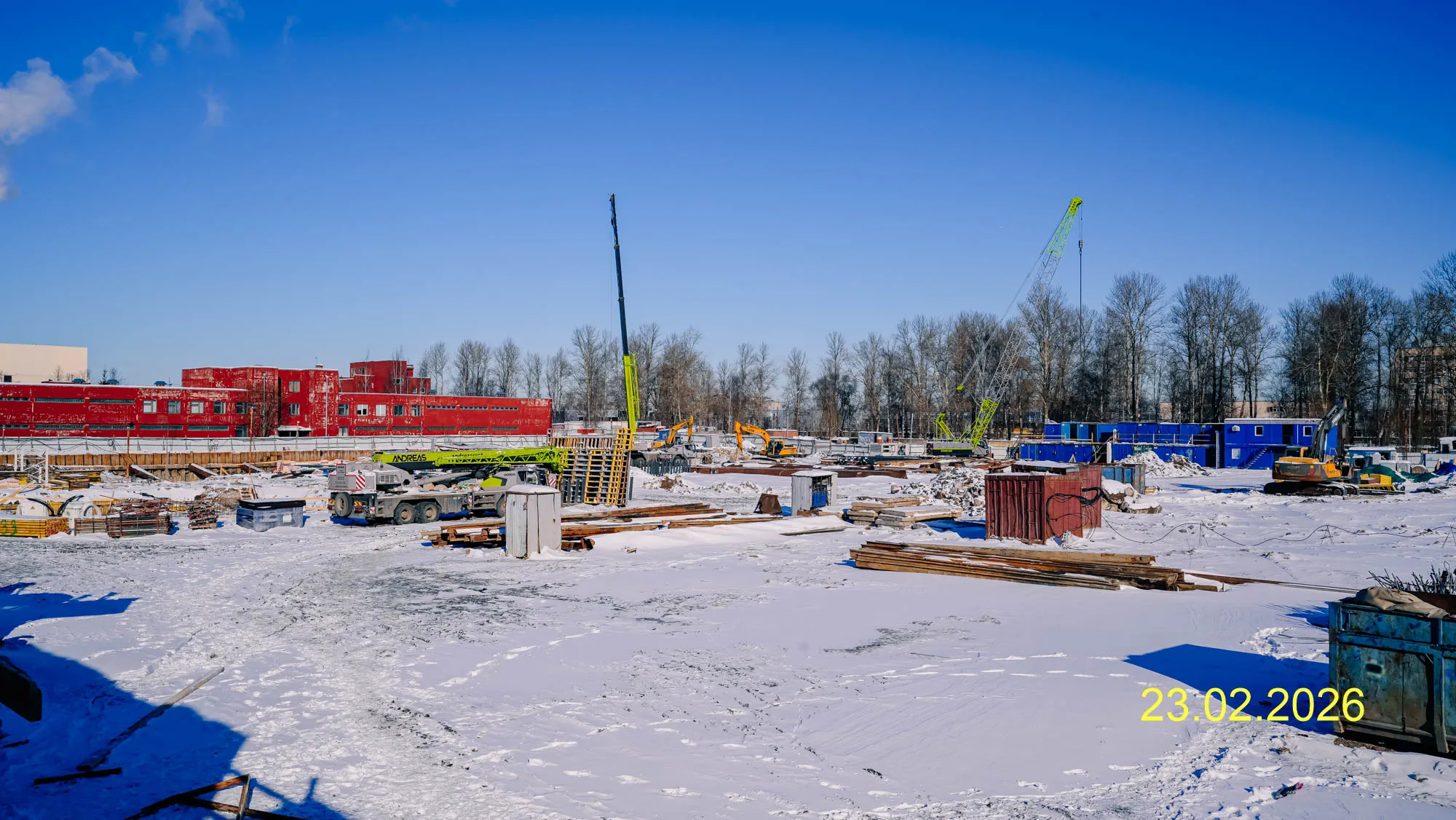 Гранат ход строительства